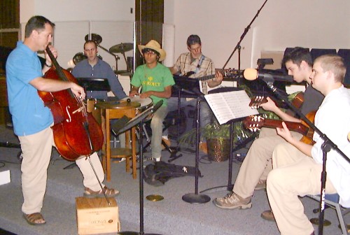 Instrumental rehearsal